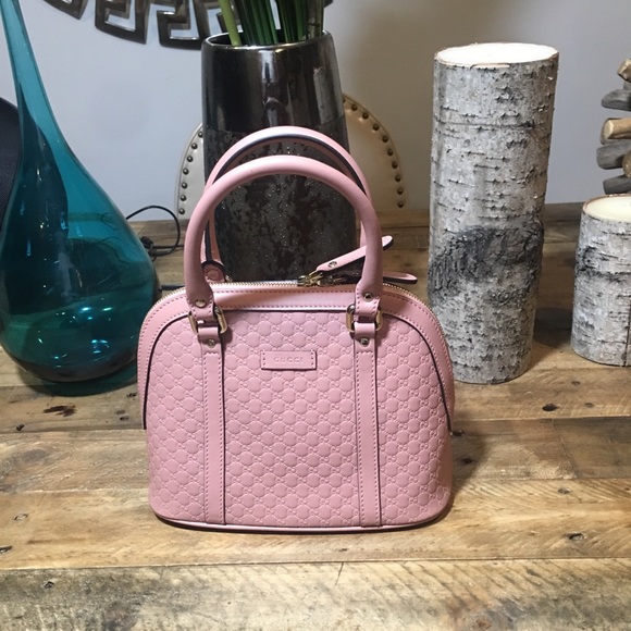 Gucci Handbags - Gucci Guccissima GG Logo Leather Dome Bag